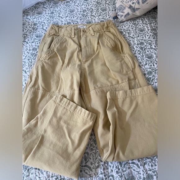 OZMA Jardin Pant, Tencel Bull Denim, Hay - Picture 5 of 6